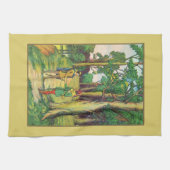 Robin Hood und Little John Geschirrtuch (Horizontal)