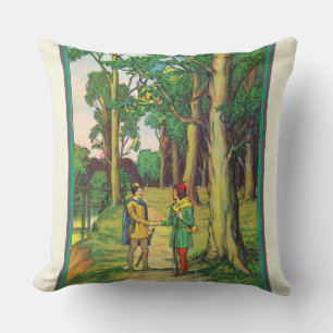 Robin Hood und Little John Kissen