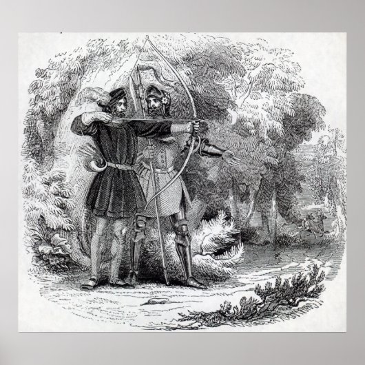 Robin Hood und Little John Poster (Vorne)