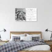 Robin Hood und seine Mutter Leinwanddruck (Insitu (Schlafzimmer))