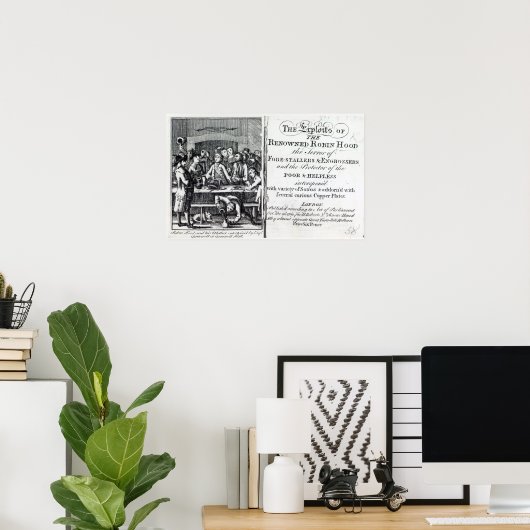 Robin Hood und seine Mutter Poster (Heimbüro)