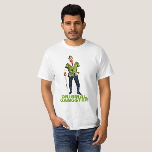 Robin Hood ursprünglicher Gangster-T - Shirt (Vorne ganz)