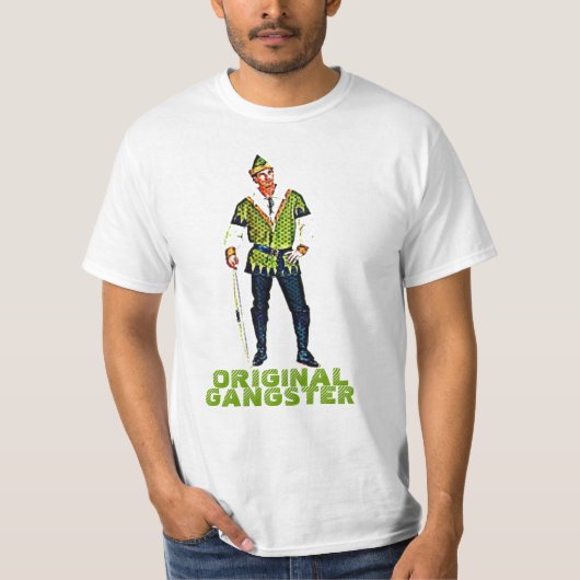 Robin Hood ursprünglicher Gangster-T - Shirt (Vorderseite)