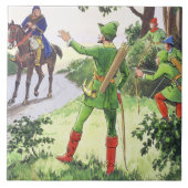Robin Hood, "von den Blicken in die Fliese (Vorderseite)