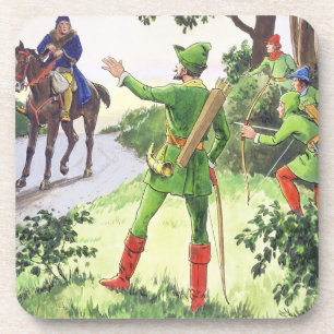 Robin Hood, "von den Blicken in die Getränkeuntersetzer