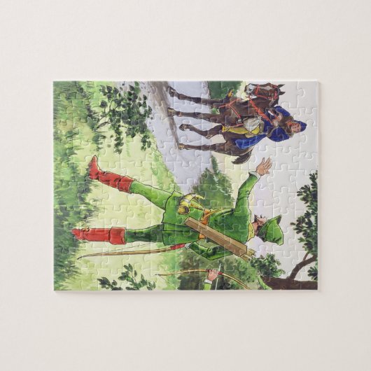 Robin Hood, "von den Blicken in die Puzzle (Horizontal)