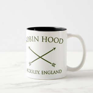 Robin Hood von locksley Zweifarbige Tasse