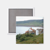 Robin Hood's Bay Magnet (Vorderseite/Rückseite)