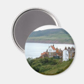 Robin Hood's Bay Magnet (Vorderseite/Rückseite)