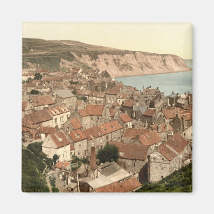 Robin Hoods Bucht, Whitby, Yorkshire, England Magnet