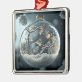 Robin in Globe Ornament (Links)