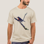Robin in Snow Nature T-Shirt (Vorderseite)