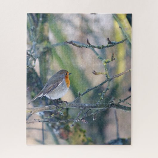 Robin in Tree Puzzle (Vertikal)