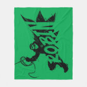 Robin Ink Brush Name Fleecedecke (Vorderseite)