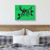 Robin Ink Brush Name Leinwanddruck (Insitu (Schlafzimmer))