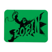 Robin Ink Brush Name Magnet (Horizontal)