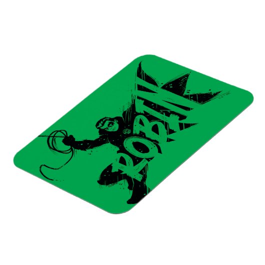 Robin Ink Brush Name Magnet (Linke Seite)