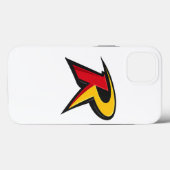 Robin inspiriertes Logo  Case-Mate iPhone Hülle (Rückseite (Horizontal))