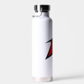 Robin inspiriertes Logo  Trinkflasche (Rechts)