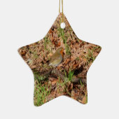 Robin Keramik Ornament (Rechts)
