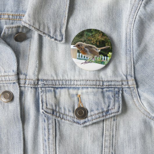 Robin-Knopf-Abzeichen Button (Beispiel)