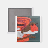 Robin Magnet (Vorderseite/Rückseite)