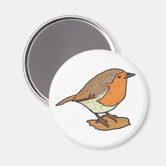 Robin Magnet (Vorderseite/Rückseite)