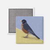 Robin Magnet (Vorderseite/Rückseite)