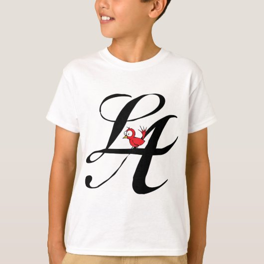 Robin' mit L.A. T-Shirt (Vorderseite)