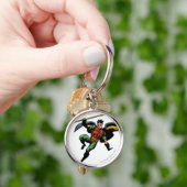 Robin mit Personal Schlüsselanhänger (Hand)