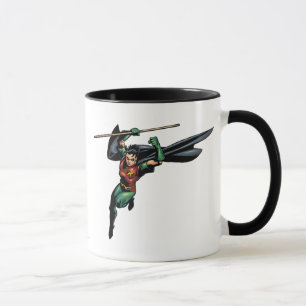 Robin mit Personal - Sprung Tasse