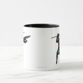 Robin mit Personal - Sprung Tasse (Zentrum)