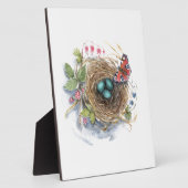 Robin Nest Fotoplatte (Seite)