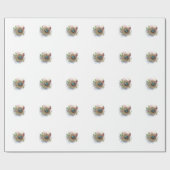 Robin Nest Geschenkpapier (Flach)