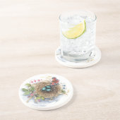 Robin Nest Getränkeuntersetzer (Seite)