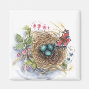 Robin Nest Magnet