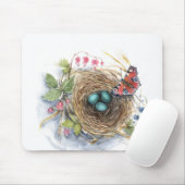 Robin Nest Mousepad (Mit Mouse)