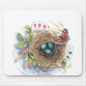 Robin Nest Mousepad (Vorne)