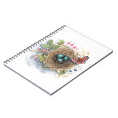 Robin Nest Notizblock (Linke Seite)