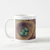 Robin Nest und Eier Kaffeetasse (Links)