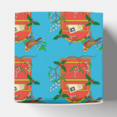 Robin on Postbox Geschenkschachtel (Oben)