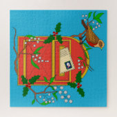 Robin on Postbox Puzzle (Horizontal)