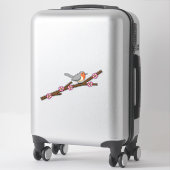 Robin on Sakura Aufkleber (Koffer)