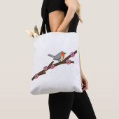 Robin on Sakura Tasche (Von Nahem)