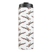 Robin on Sakura Thermosbecher (Vorderseite)