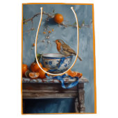 Robin - Papiertasche Mittlere Geschenktüte (Vorderseite)