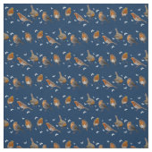 Robin Party Fabric (Marine) Stoff (Muster)