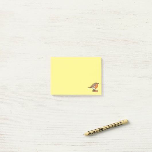 Robin Post-it Klebezettel (Auf Schreibtisch)