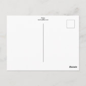 Robin Postkarte (Rückseite)