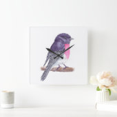 Robin Quadratische Wanduhr (Zuhause)